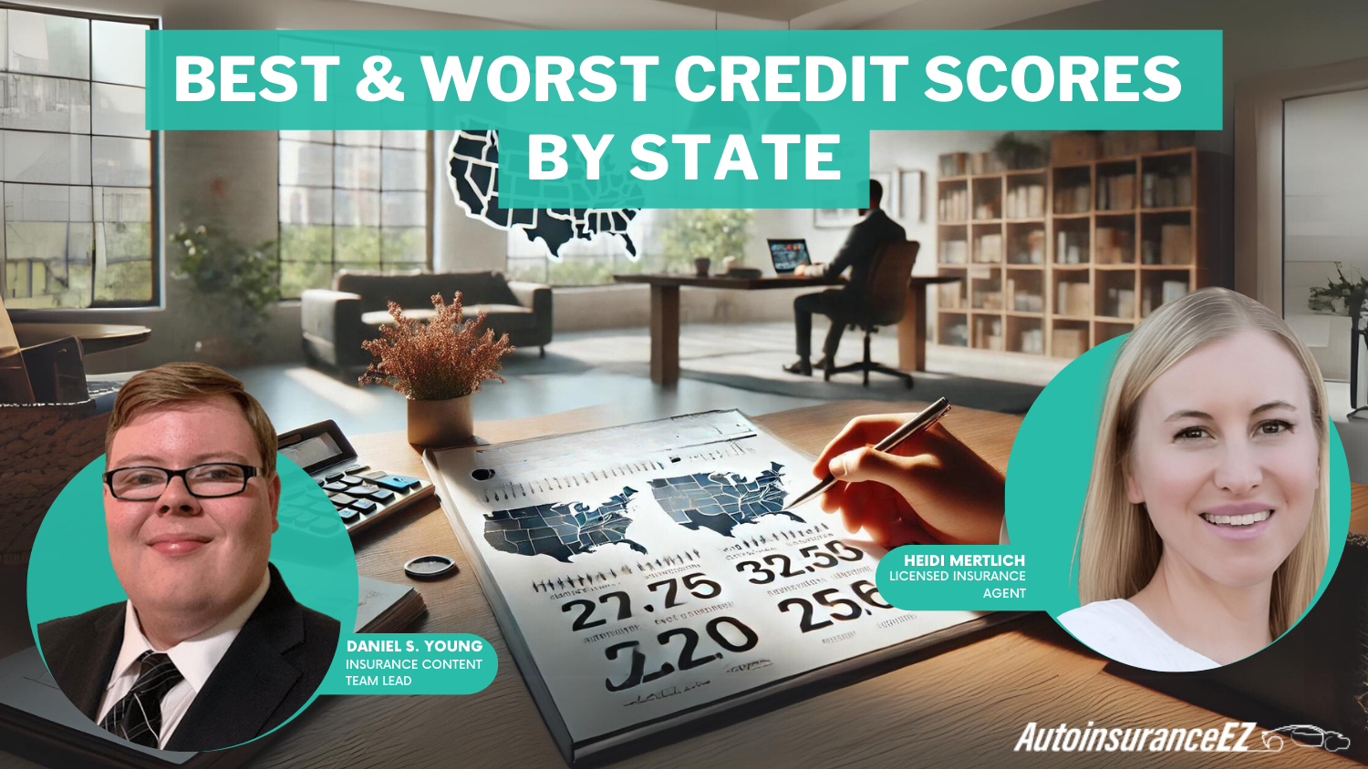Best & worst credit scores by state