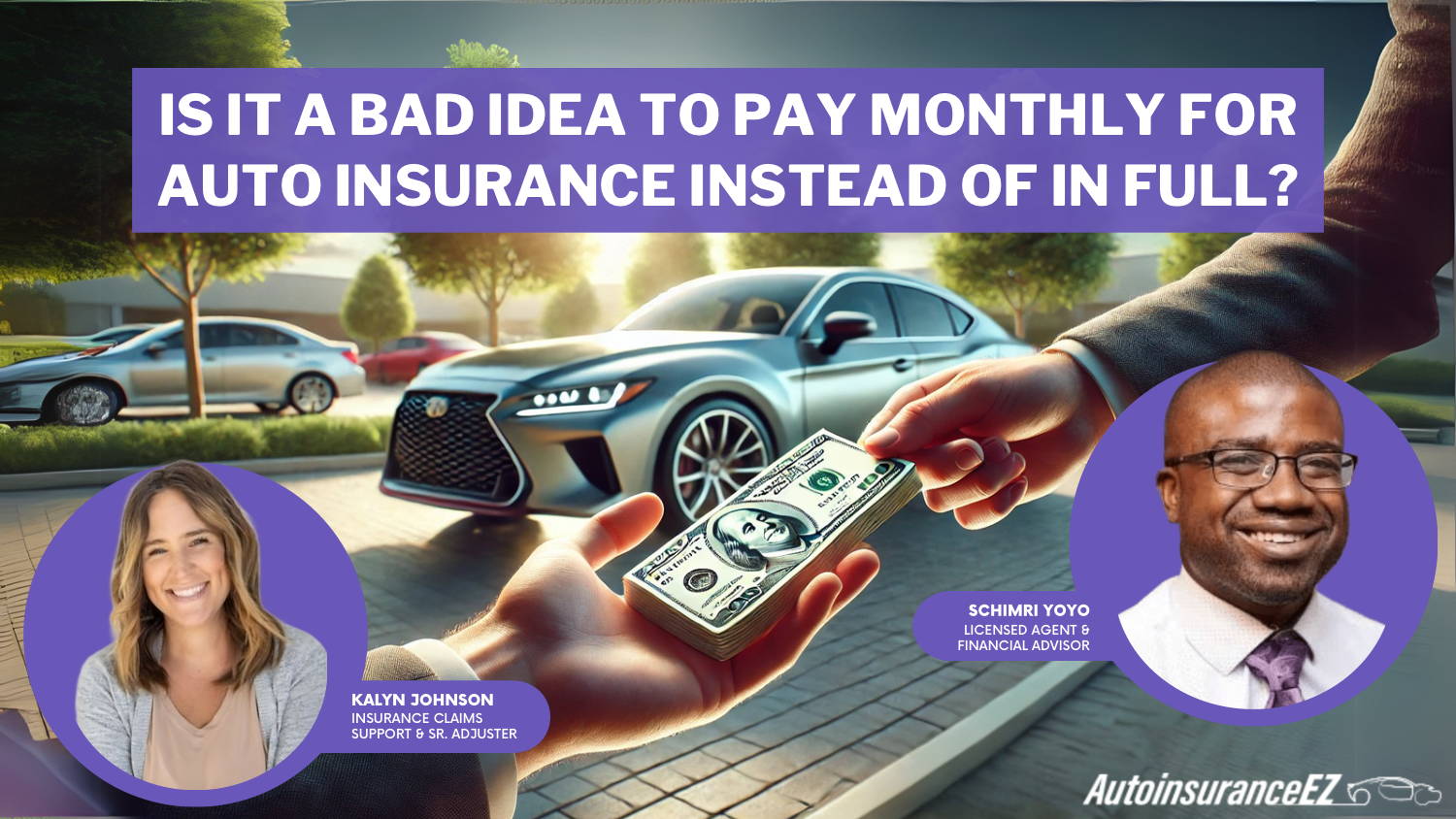Is it a bad idea to pay monthly for auto insurance instead of in full?