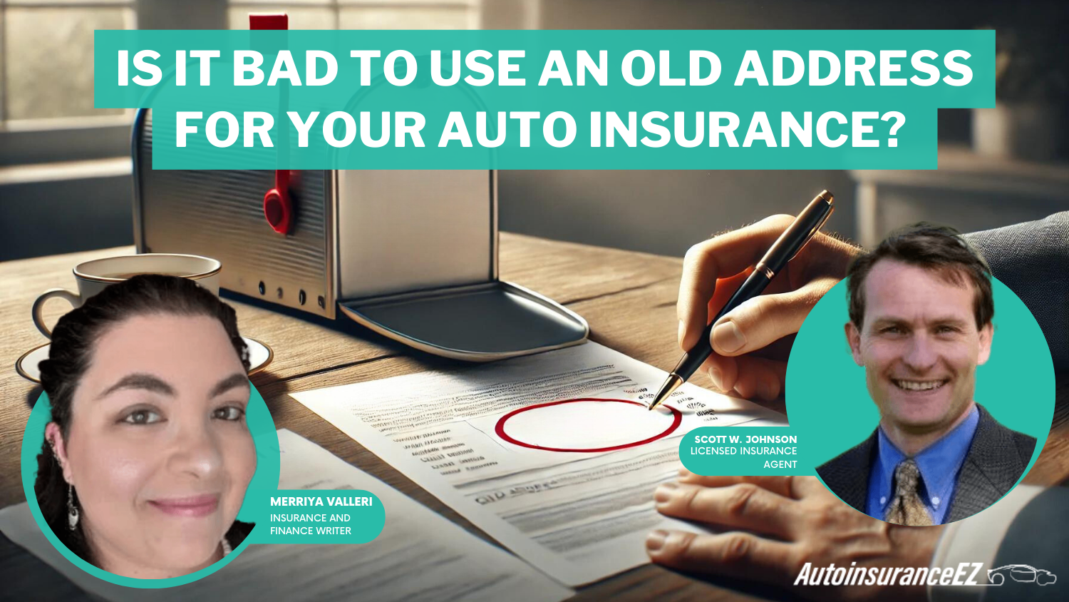 Is it bad to use an old address for your auto insurance?