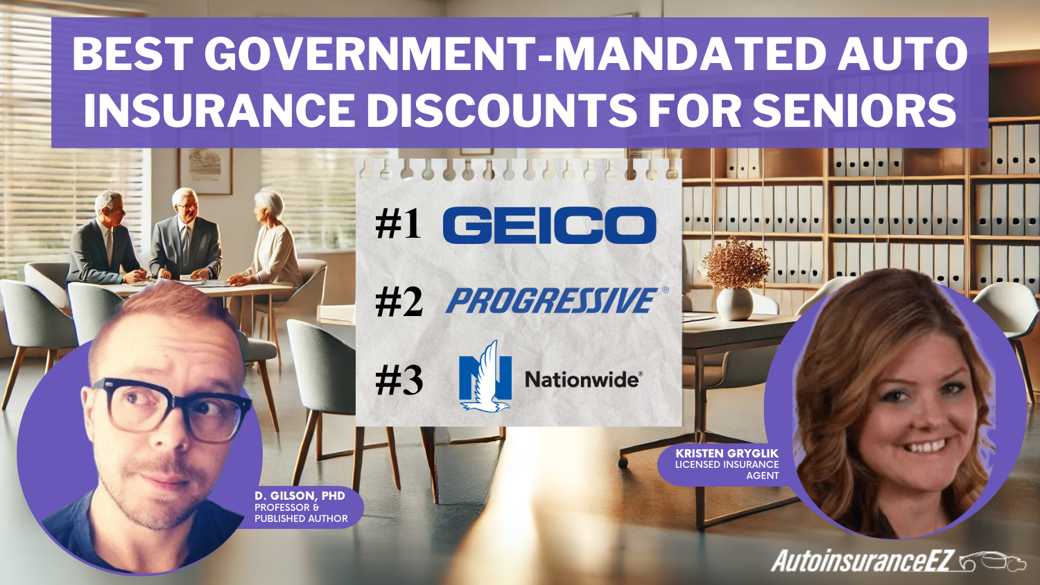 Best Government-Mandated Auto Insurance Discounts for Seniors