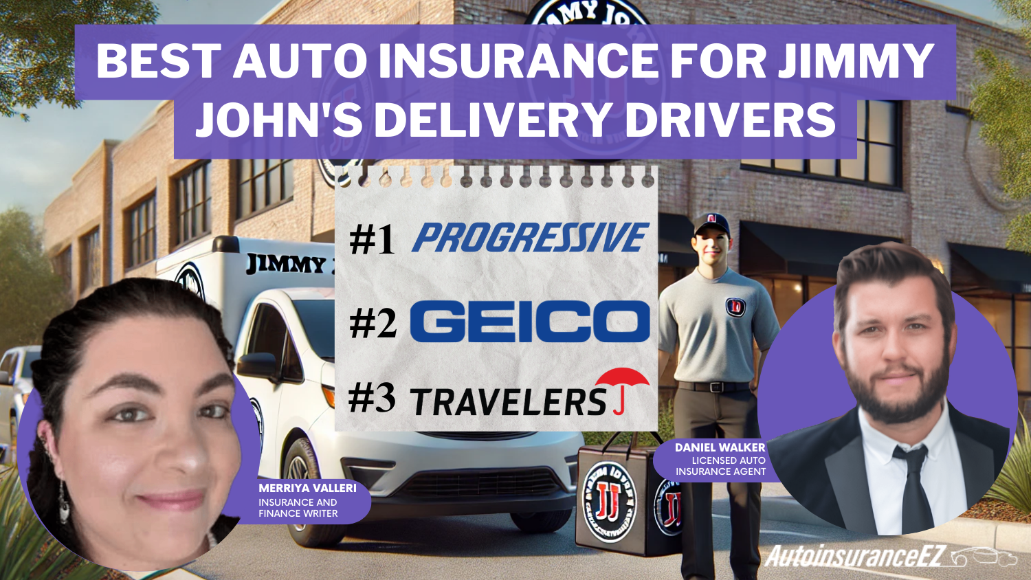 Best Auto Insurance for Jimmy John's Delivery Drivers
