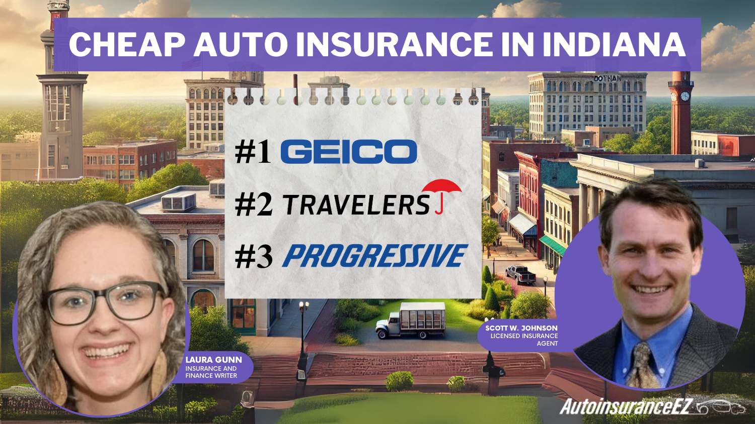 Cheap Auto Insurance in Indiana: Geico, Travelers, and Progressive Cheap Auto Insurance in Indiana: Geico, Travelers, and Progressive