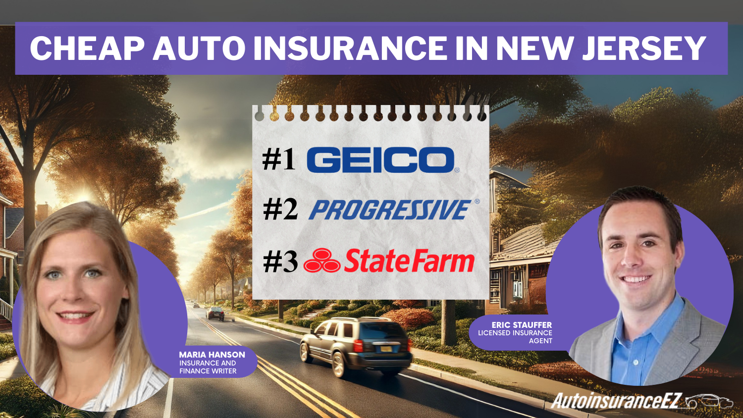 Geico, Progressive, and State Farm: Cheap Auto Insurance in New Jersey Geico, Progressive, and State Farm: Cheap Auto Insurance in New Jersey