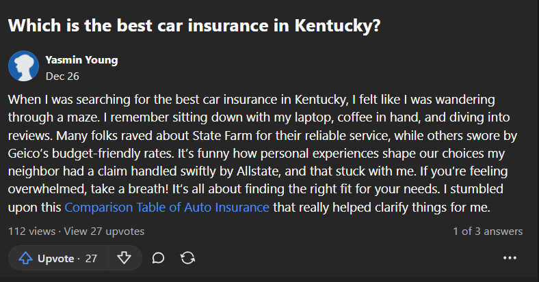Which is the best car insurance in Kentucky? Which is the best car insurance in Kentucky?