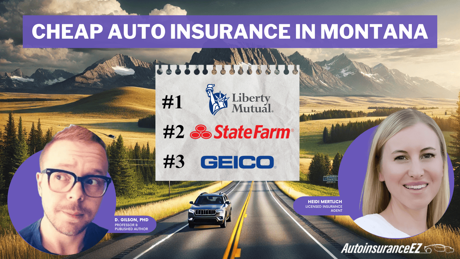 Cheap Auto Insurance in Montana: Liberty Mutual, State Farm, and Geico Cheap Auto Insurance in Montana: Liberty Mutual, State Farm, and Geico