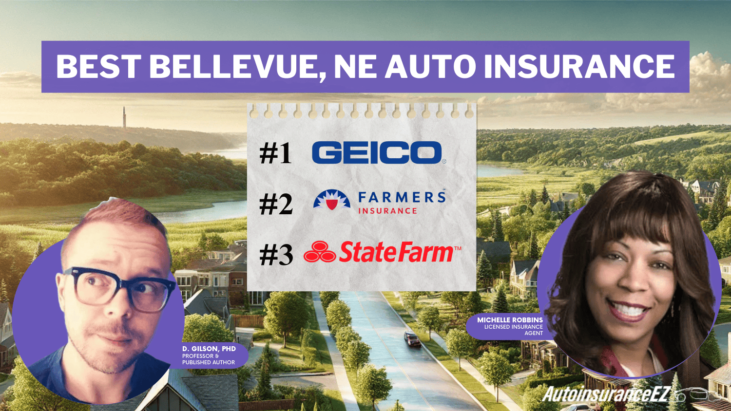 Best Bellevue, NE Auto Insurance: Geico, Farmers, and State Farm